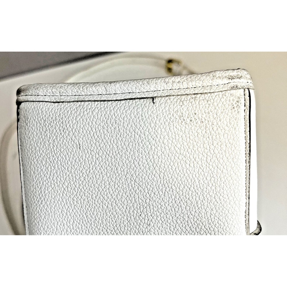 The Totebag Crossbody Bag‎ Tote White Vegan Leather Black Type - Picture 11 of 12